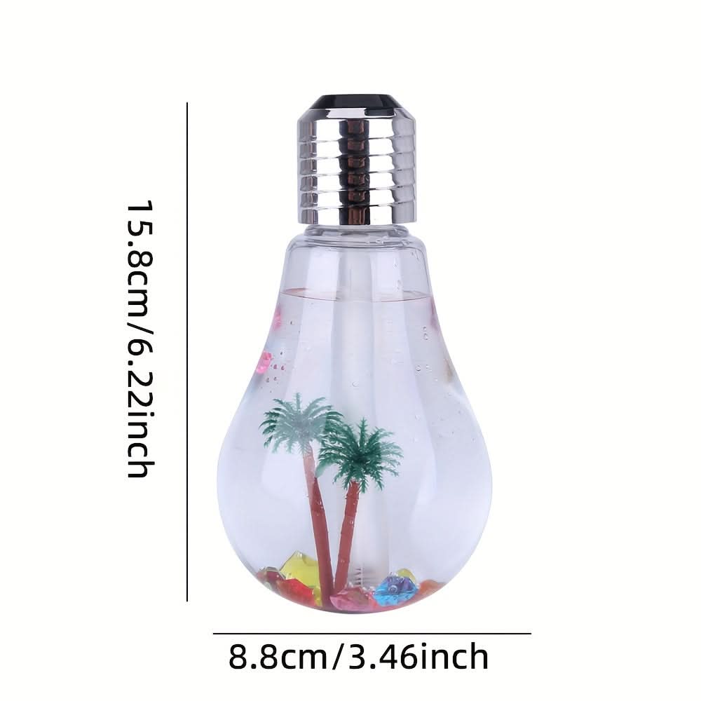 USB Light Bulb Humidifier with Nightlight