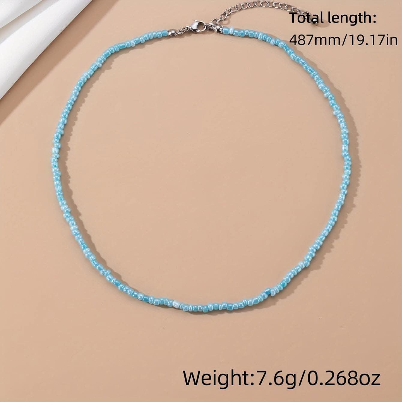 Bohemian Chic Beaded Necklace – Handmade & Fashionable