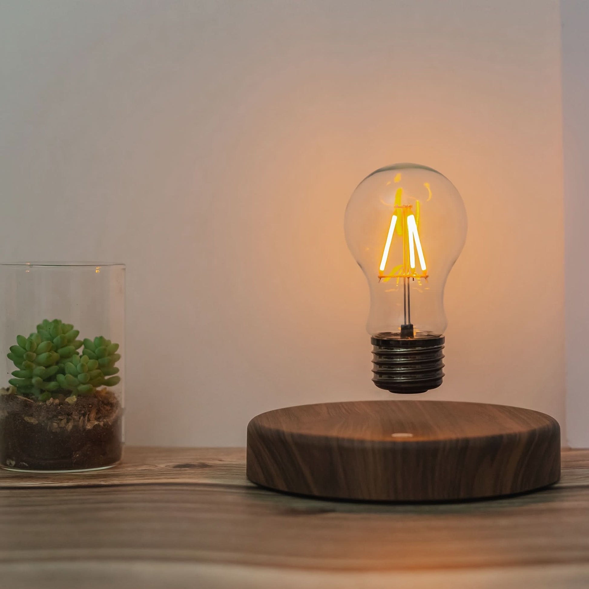 Magnetic Levitation Floating Light Bulb - Modern Night Light