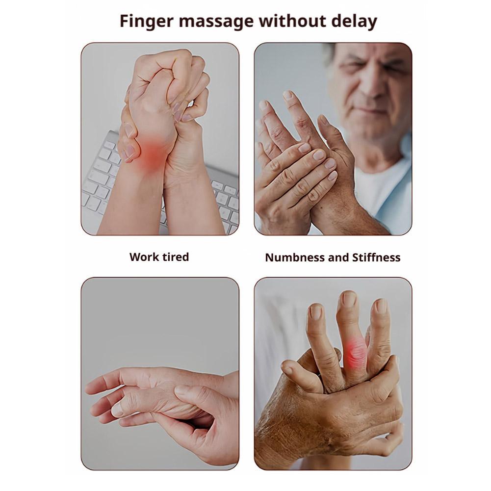 Finger Massager Roller – Hand Therapy Clip for Joint Relief & Circulation Support