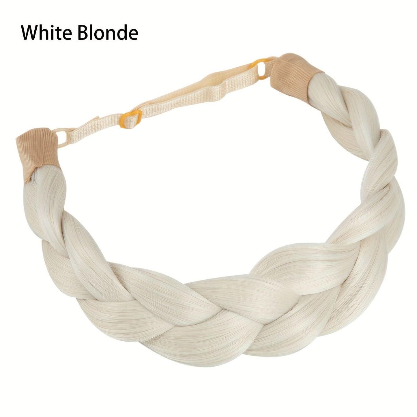 Stylish Adjustable Braided Headband for Women