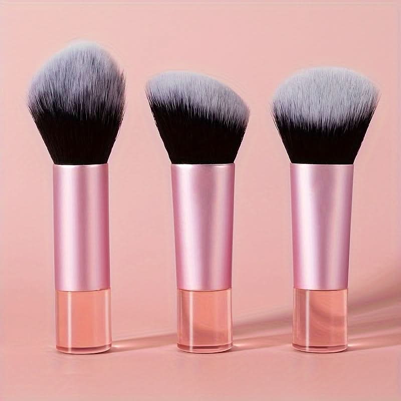 10-Piece Travel Makeup Brush Set with Case - Compact & Versatile