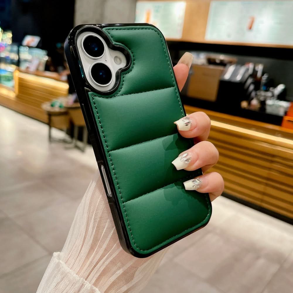 3D Down Jacket Silicone iPhone Case