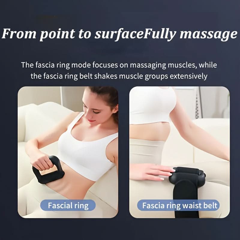 Upgraded Handheld Massage Ring – 5 Modes & Frequencies for Muscle Relaxation