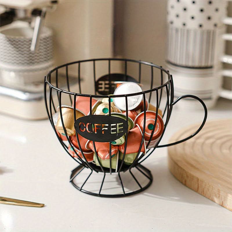 Nordic Style Coffee Table Storage Rack – Light Luxury Snack & Candy Holder