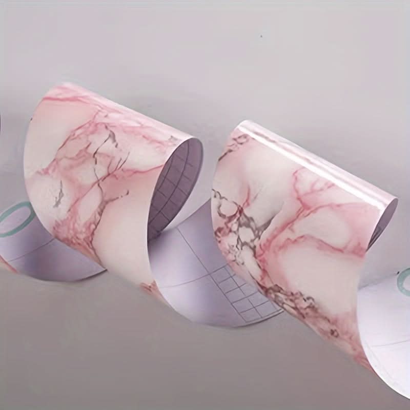 Vinyl Self-Adhesive Marble Pattern Wallpaper Border