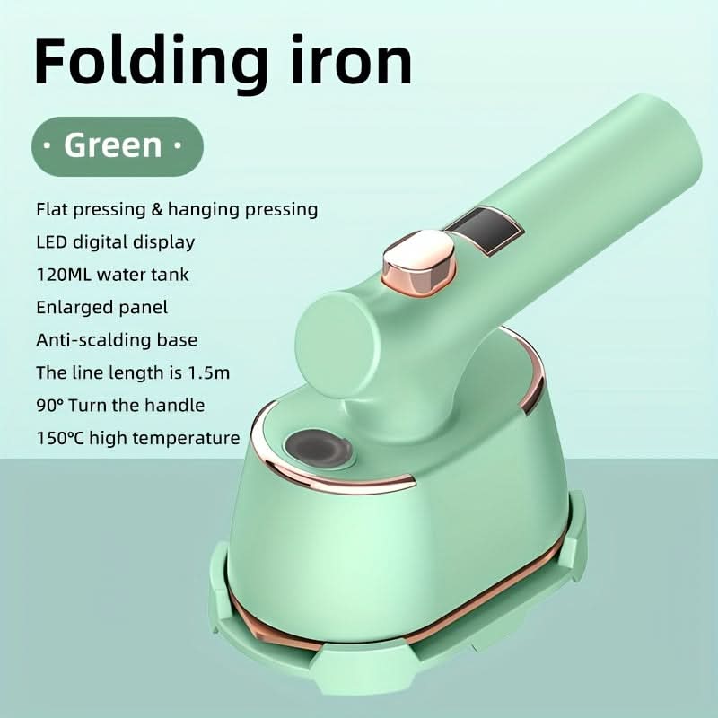 Portable Handheld Steam Iron – 40W Compact Wrinkle Remover for Travel