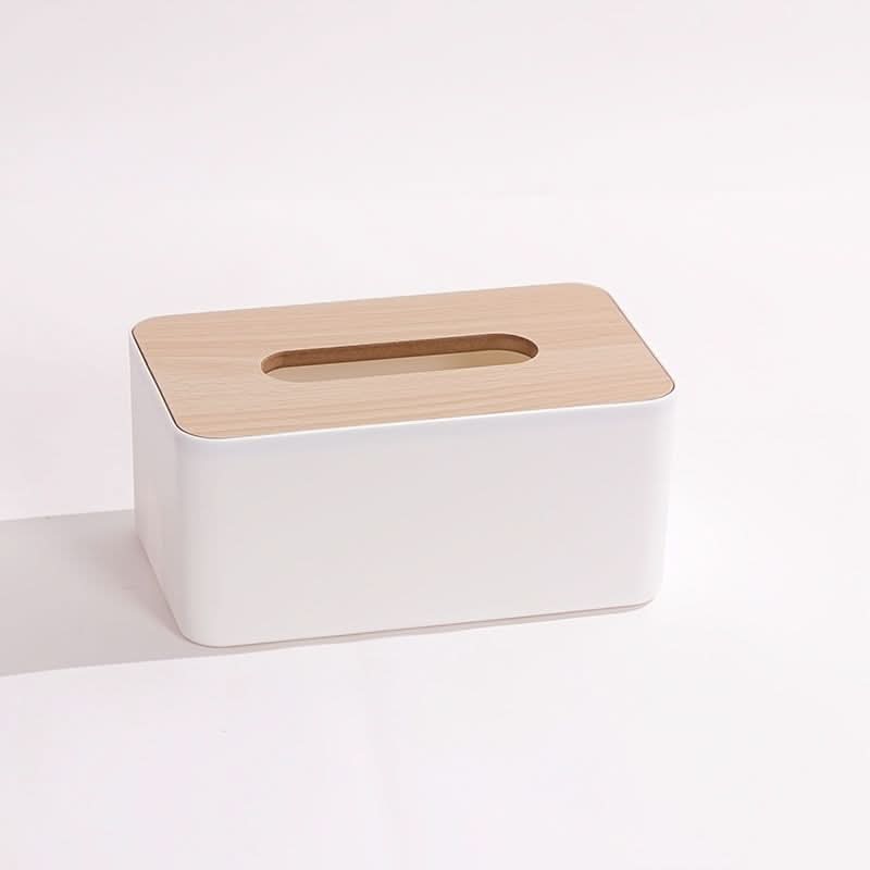 Wooden Tissue Box Holder for Home & Office