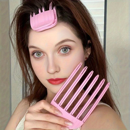 Root Lift Hair Volume Clips – 2PC Set, Plastic Comb