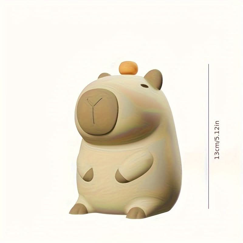 Cute Cartoon Capybara Night Lamp