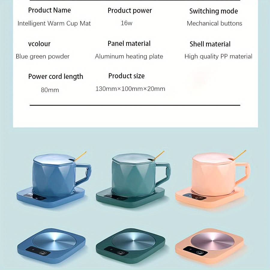 USB Drink Warmer Coffee Cup Heater for Home