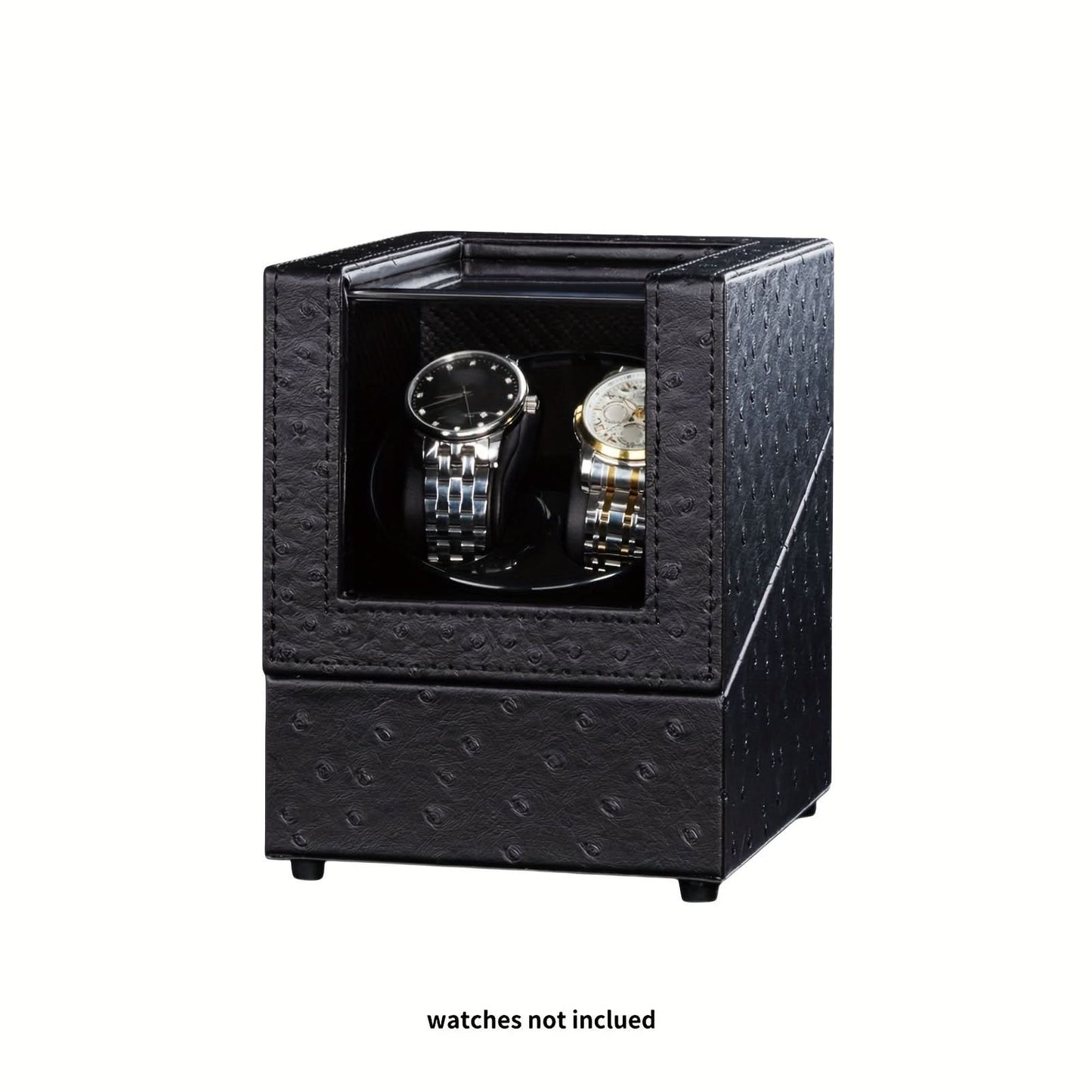 Double Automatic Watch Winder with USB Power