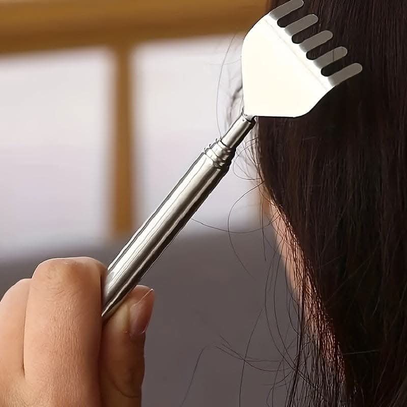 Retractable Stainless Steel Back Scratcher – Your Portable Itch Relief Solution