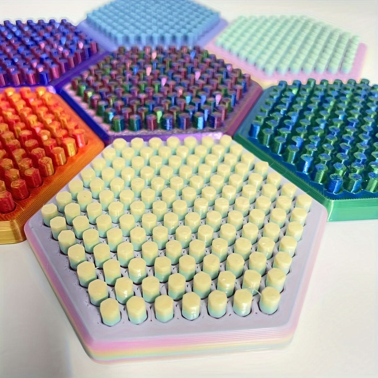 3D Honeycomb Push Pin Toy – Acupressure Office Desk Toy