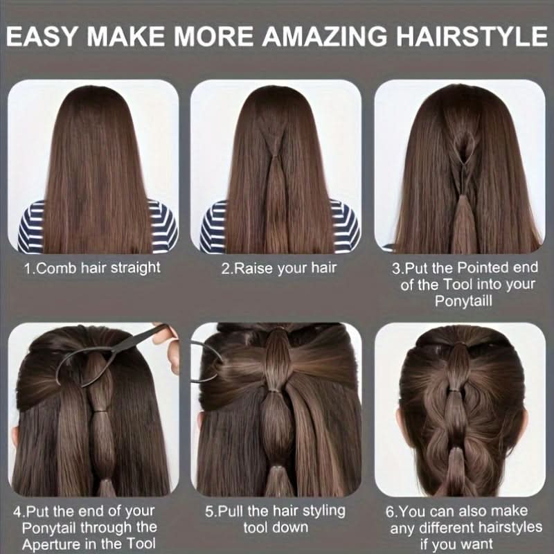 6-Piece Hair Styling Tools Set – Essential Accessories