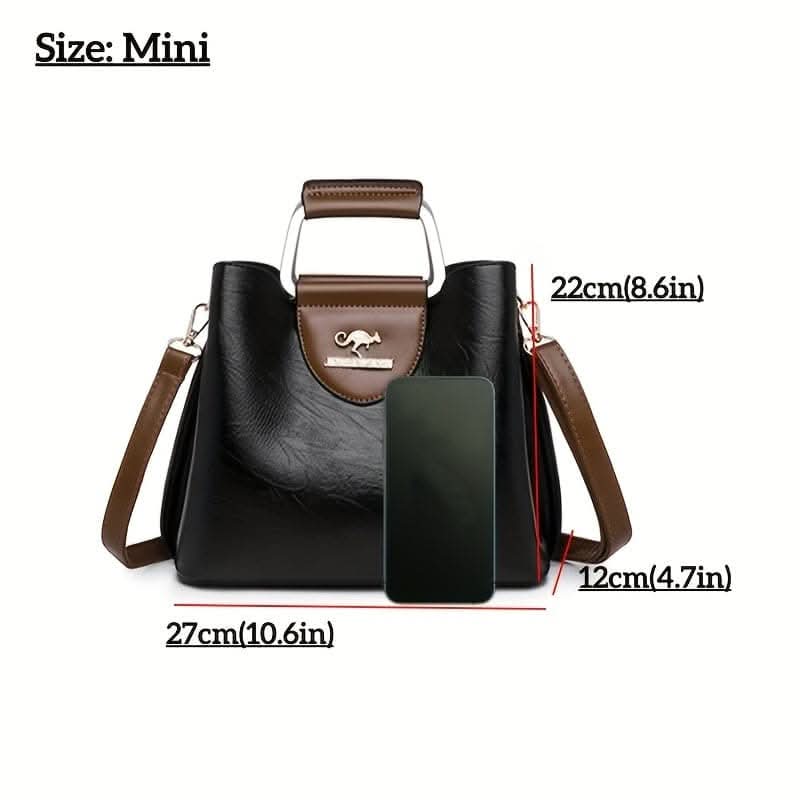 Women's Retro Style Handbag- Shoulder Purse For Daily Use