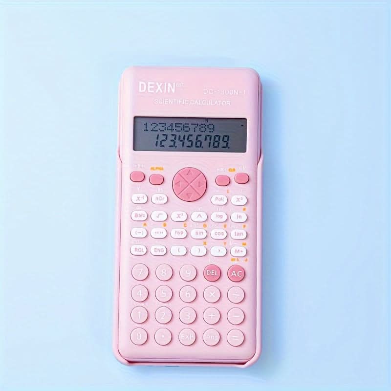 Colorful Scientific Calculator - Multifunctional LCD Display