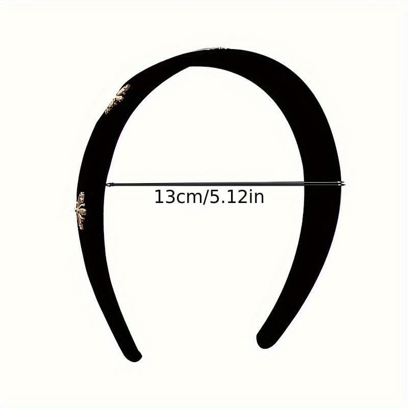 Lovely Bee Wide Brimmed Decorative Headband - Non-Slip Hair Hoop