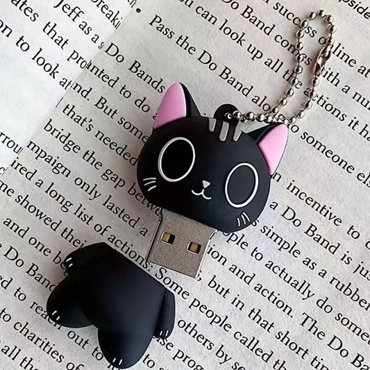 128MB Cat-Shaped USB 2.0 Flash Drive