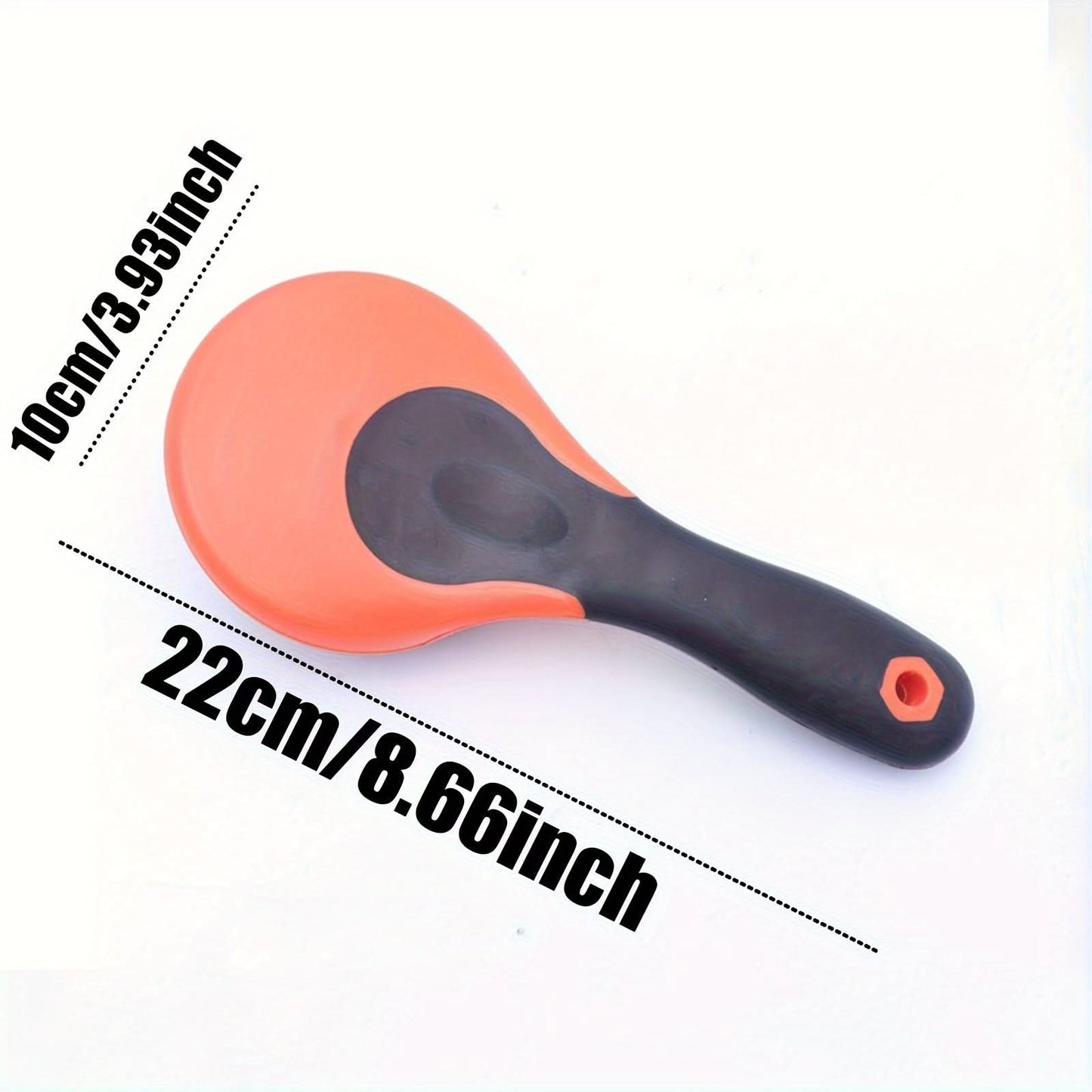 Long-Handled Horse Grooming Comb with Soft Grip