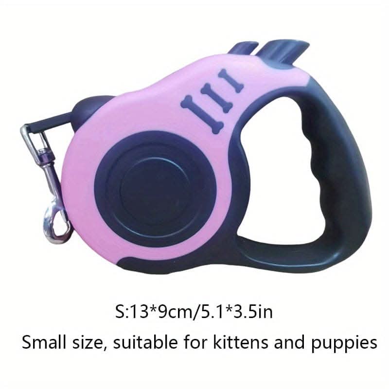 Heavy-Duty Retractable Dog Leash with Handle