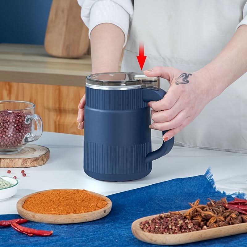Electric Coffee & Spice Grinder – Stainless Steel Blades, One-Touch Control