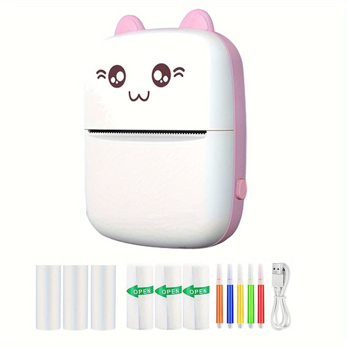 Bluetooth Mini Pocket Printer for Photos & Receipts