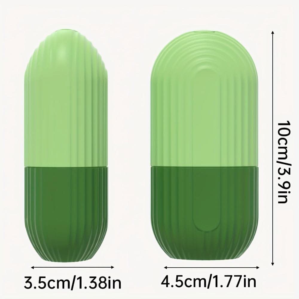 Silicone Facial Ice Roller for Skin Glow & De-Puffing