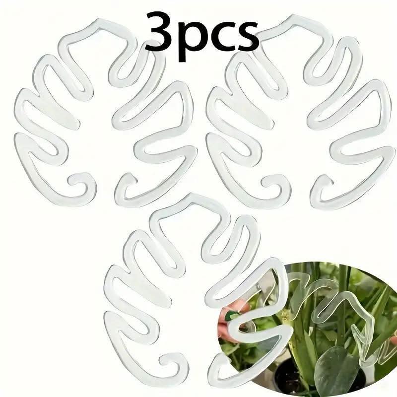 3pcs Adjustable Monstera Plant Support Clips