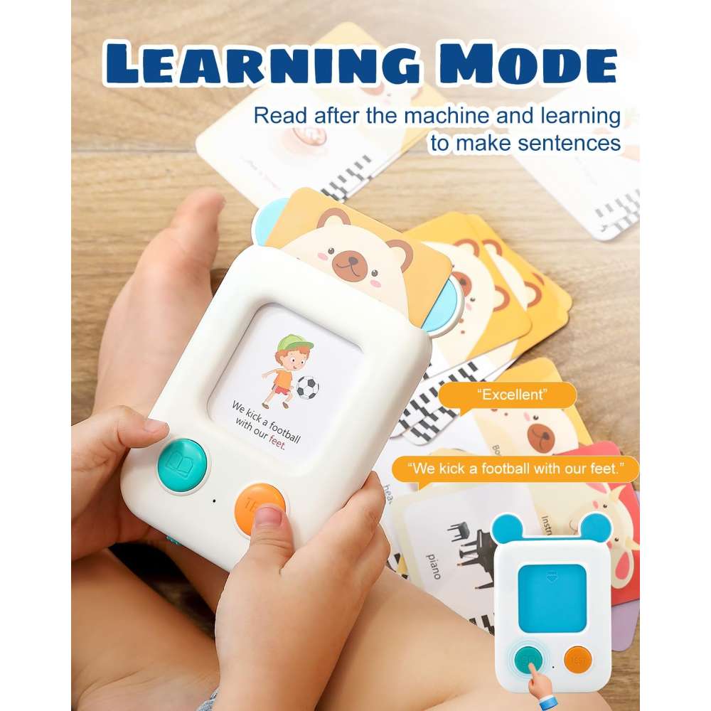 Talking Flash Cards for Toddlers – Educational Audible Sight Words Cards