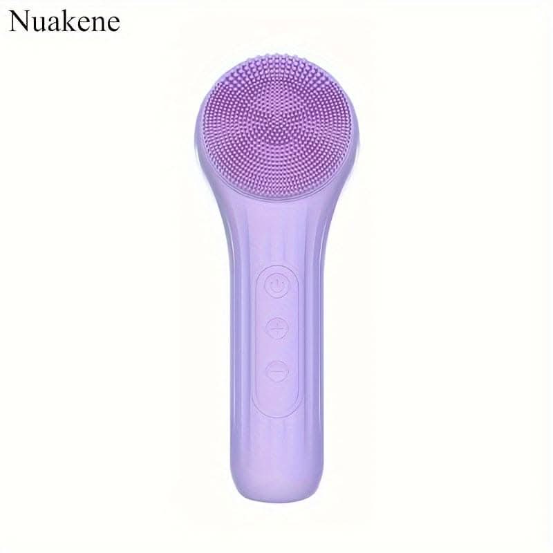 Rechargeable Heated Silicone Facial Cleansing Brush