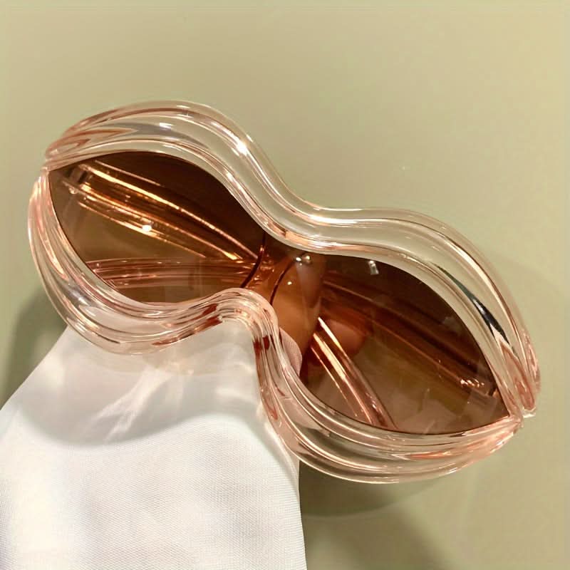 Oversized Lip Sunglasses for Women & Men - Inflated, Decorative Shades for Beach Parties