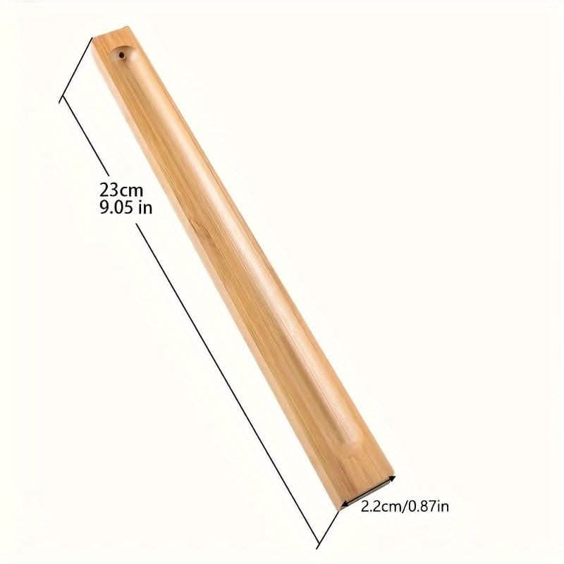 1pc. Handcrafted Bamboo Incense Holder - Unique Meditation & Home Decor