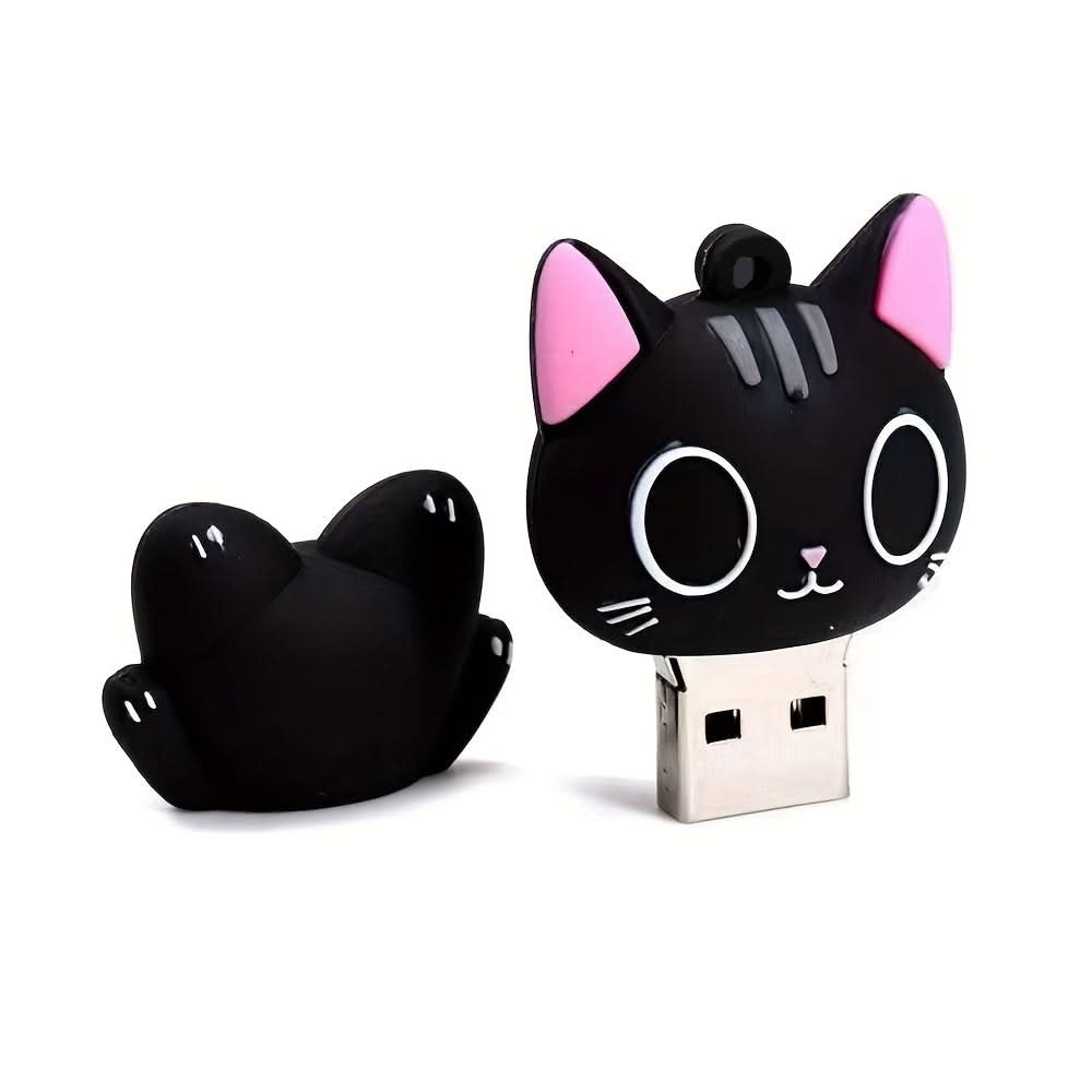 128MB Cat-Shaped USB 2.0 Flash Drive