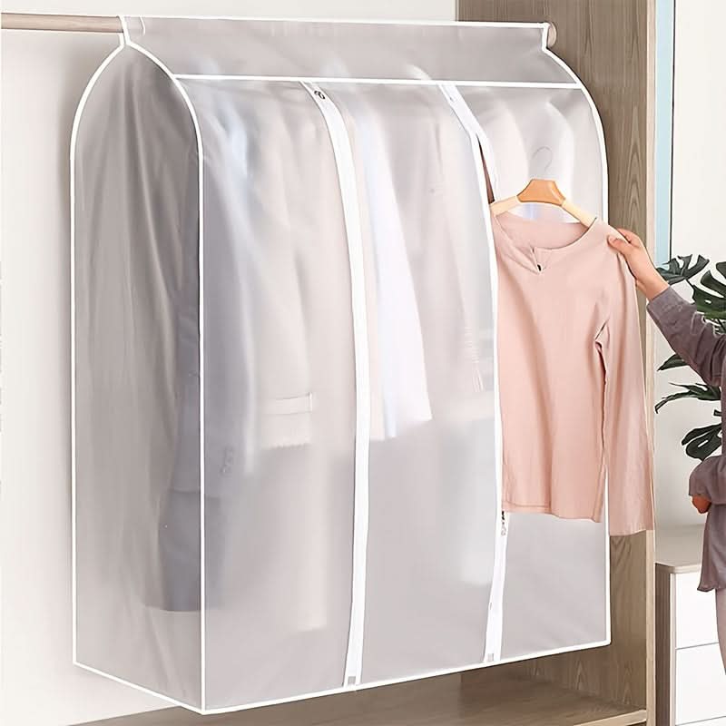 Transparent Travel Clothes Protector Bag - Large Capacity Hanging Garment Bag