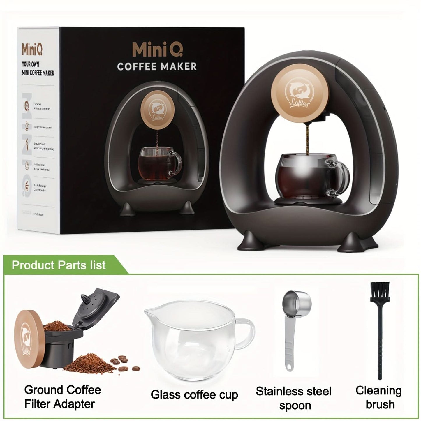 Compact Single Serve Travel Coffee Maker