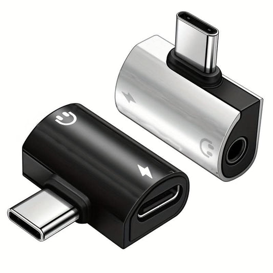60W Type-C to 3.5mm Adapter for Audio