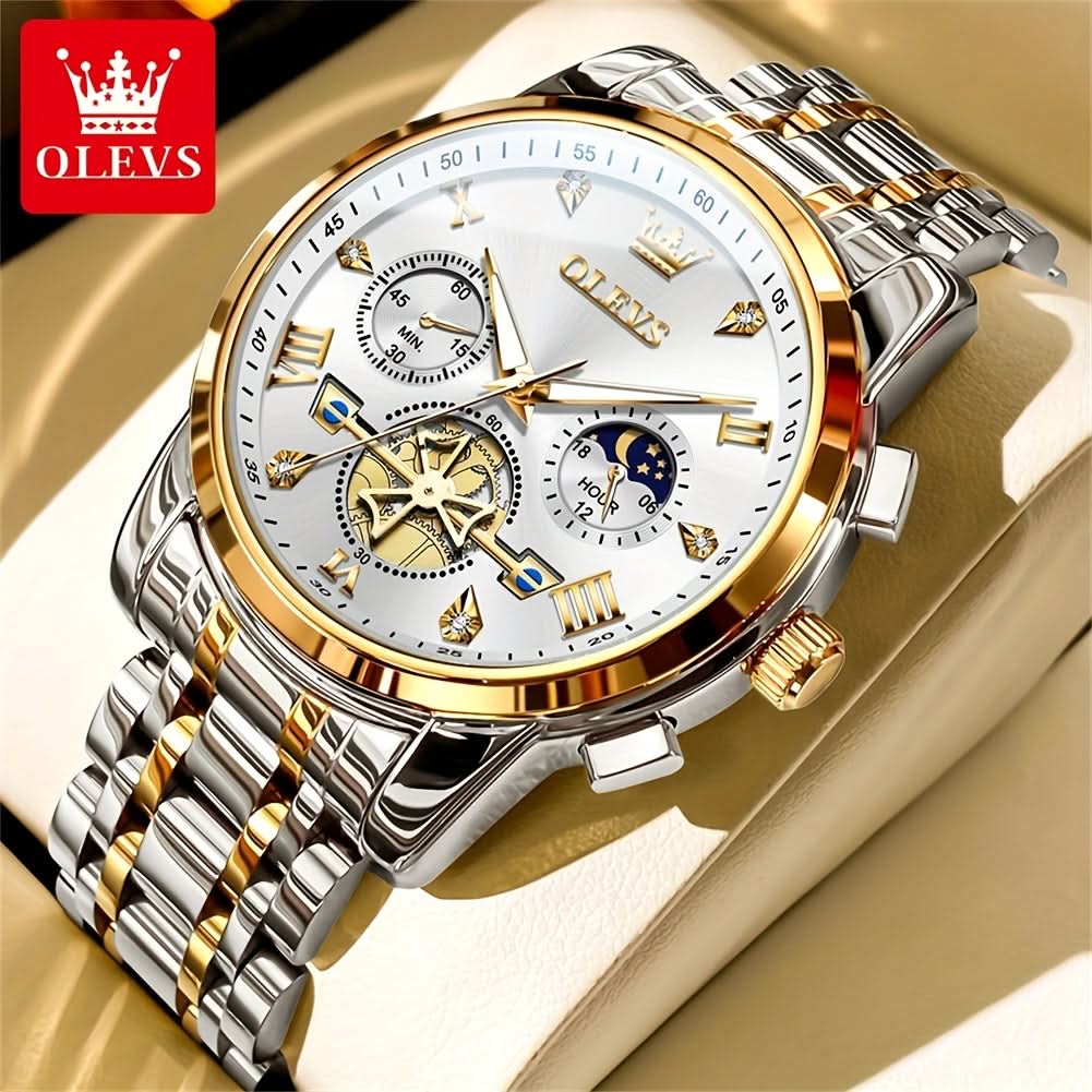 Men's Square Fashion Watch for Everyday Wear