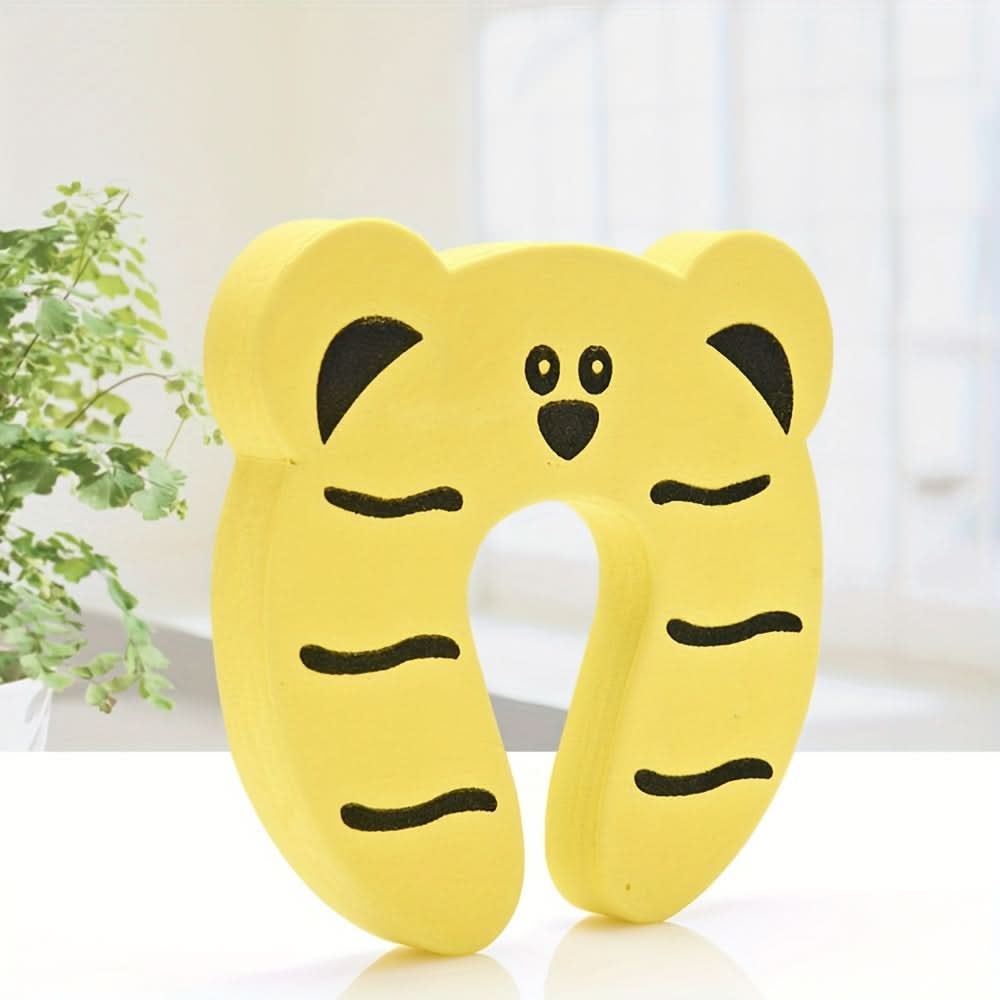 2 pc Anti-Pinch Door Stopper for Kids – Cartoon Safety Door Clamp