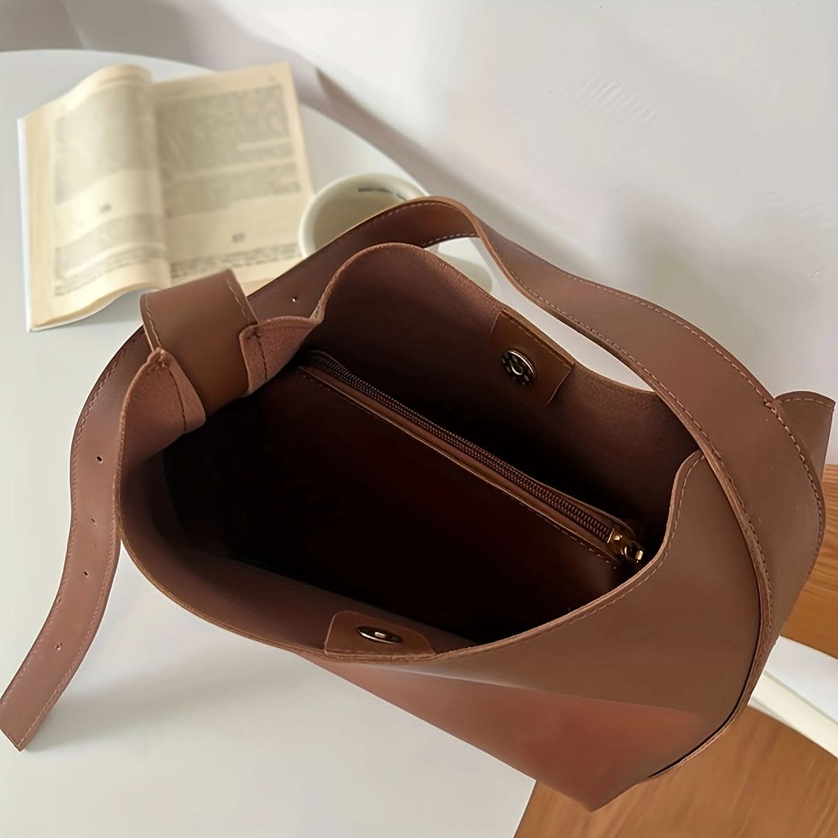 Stylish Casual Coin Purse and Tote Bag Set