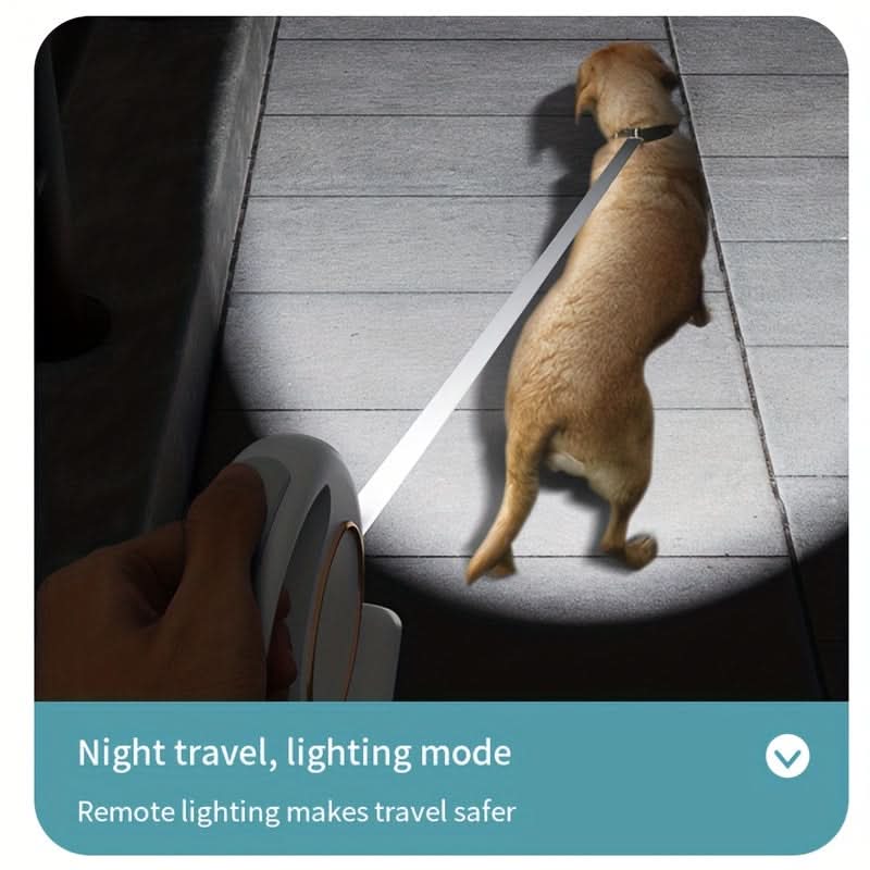 10ft Retractable Dog Leash with LED Light