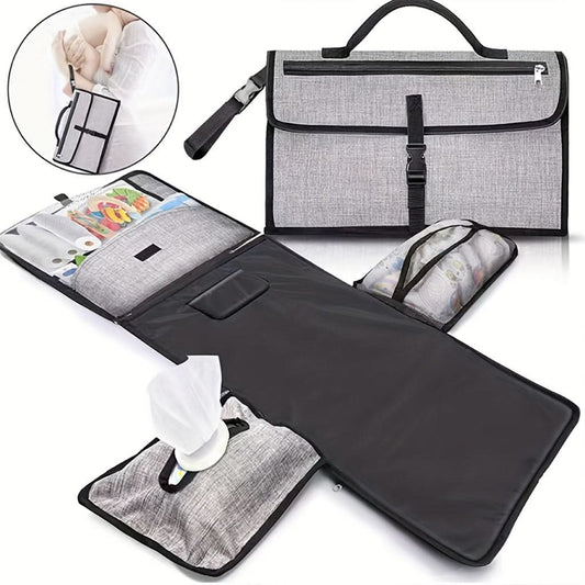 Portable Waterproof Diaper Changing Pad Kit
