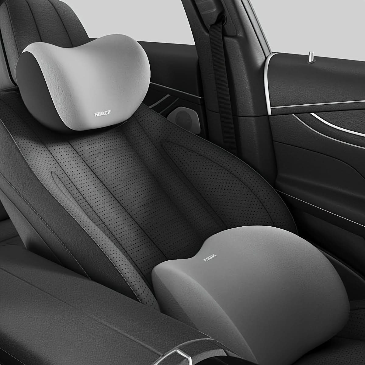 Memory Foam Car Seat Cushion Set for Comfort