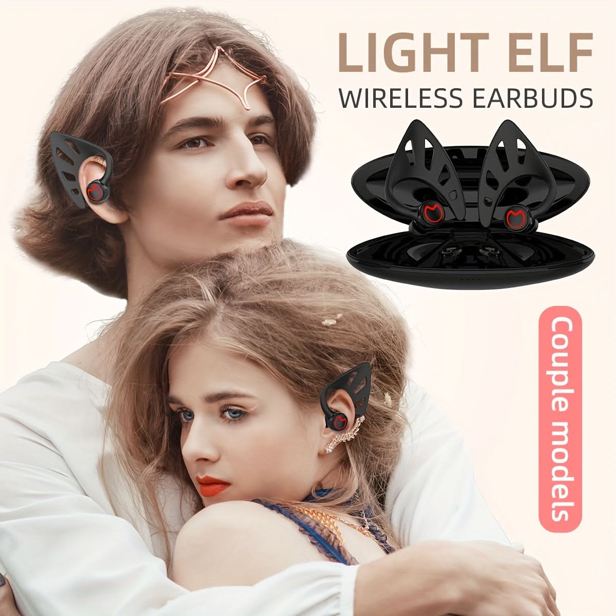 Couple Model TWS Wireless Earbuds – High-Quality Bluetooth Headphones