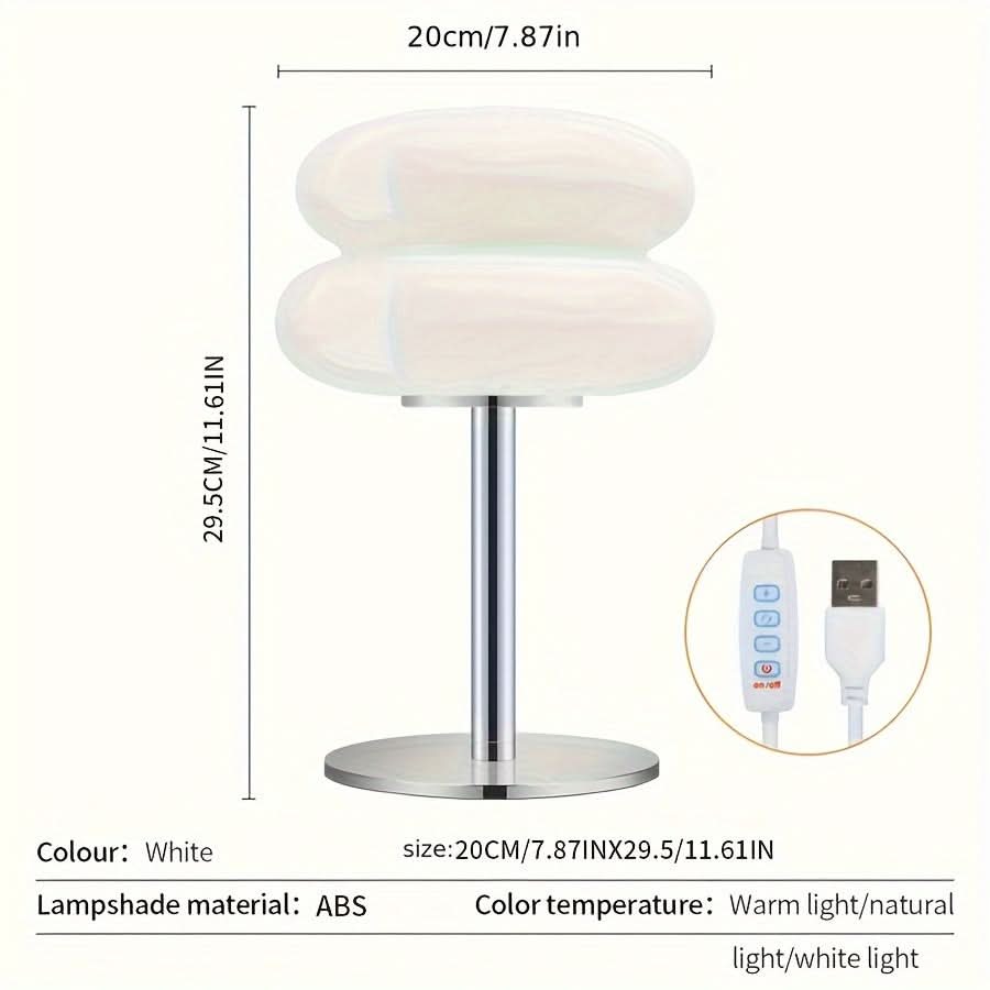 USB Powered Nordic Minimalist Table Lamp
