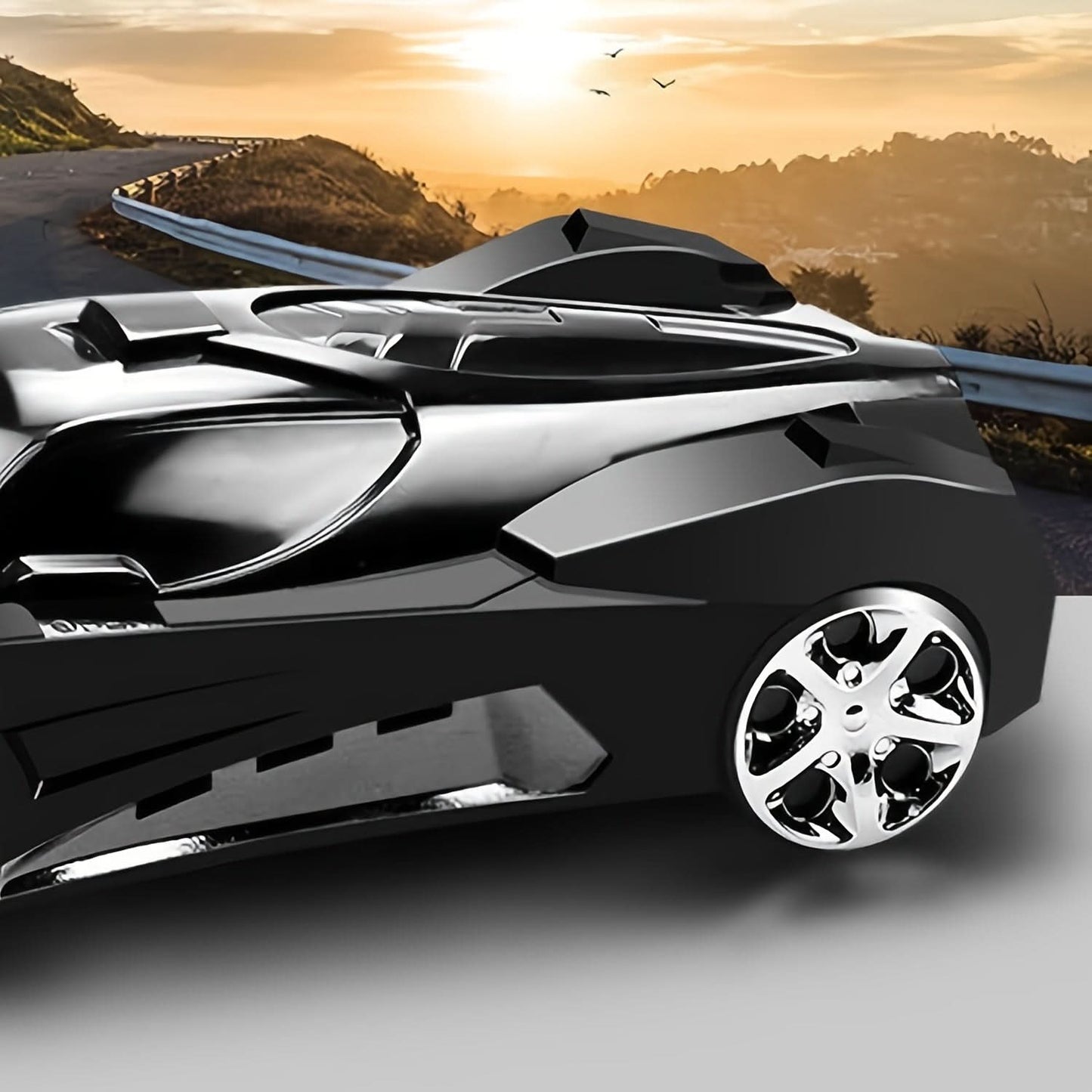 Rotatable Sports Car Model Phone Holder