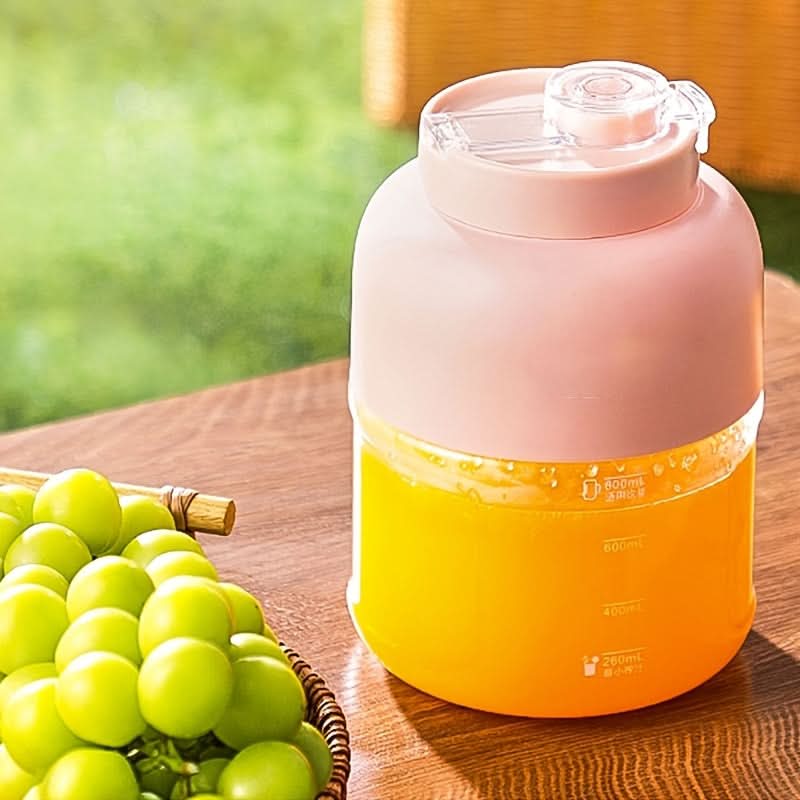 Portable Electric Juice Cup – 800ml USB Rechargeable Juicer Blender
