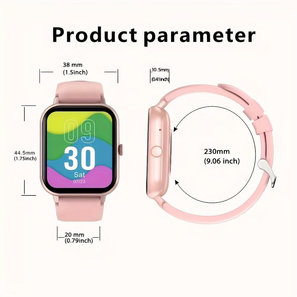 Smartwatch with 1.83" Full Touch Screen – Text, Call, and 100+ Sports Modes