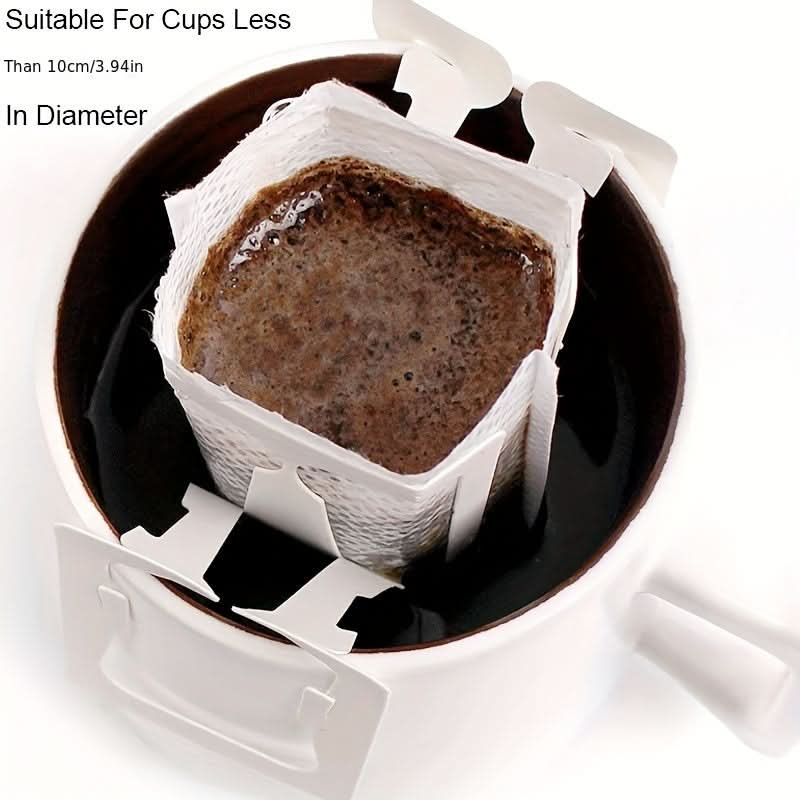 50-Pack Portable Coffee Filter Papers – Drip Brew Bags