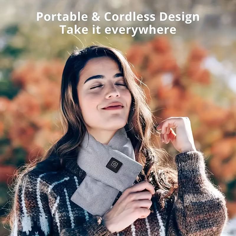 USB Charging Heated Scarf - Unisex Multifunctional Electric Neck Warmer